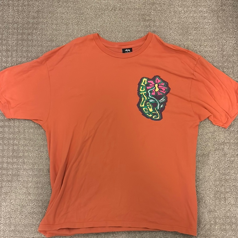 Stussy Front Floral Design